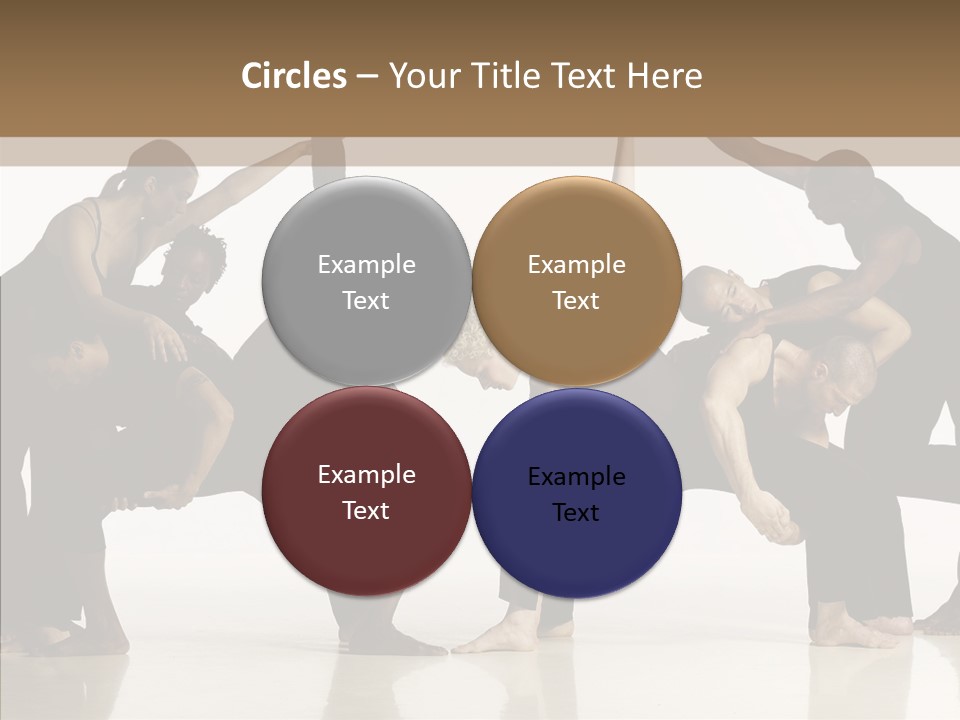 Boardroom Figure Office PowerPoint Template