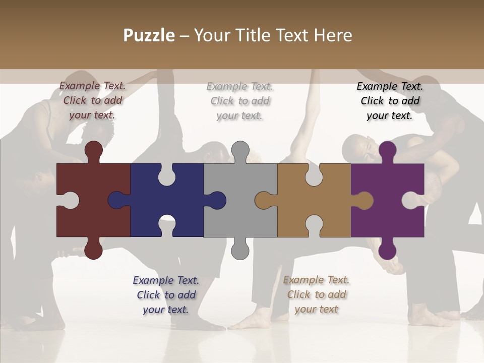 Boardroom Figure Office PowerPoint Template