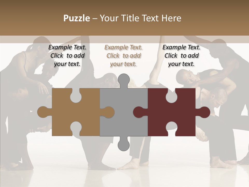 Boardroom Figure Office PowerPoint Template