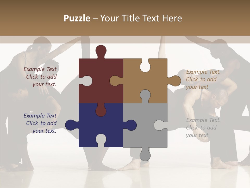 Boardroom Figure Office PowerPoint Template