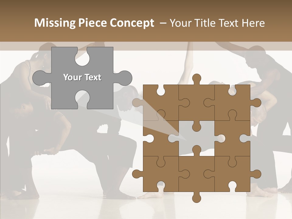 Boardroom Figure Office PowerPoint Template