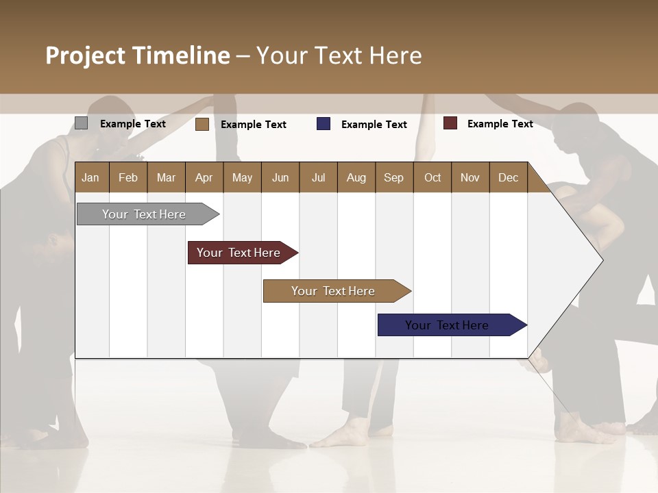 Boardroom Figure Office PowerPoint Template
