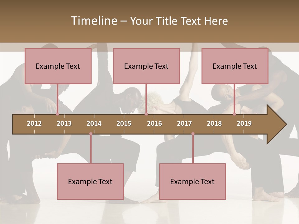 Boardroom Figure Office PowerPoint Template
