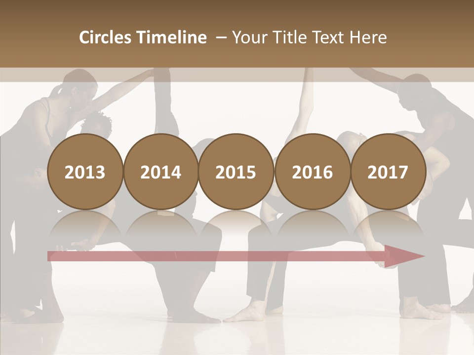 Boardroom Figure Office PowerPoint Template