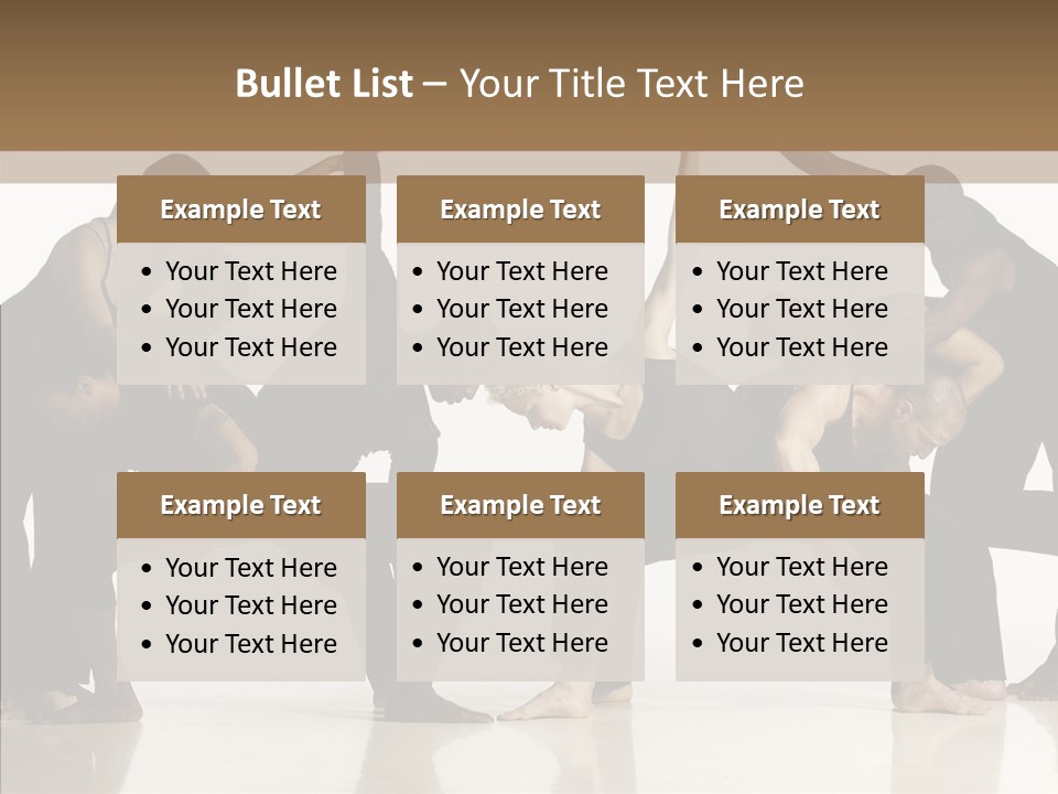 Boardroom Figure Office PowerPoint Template