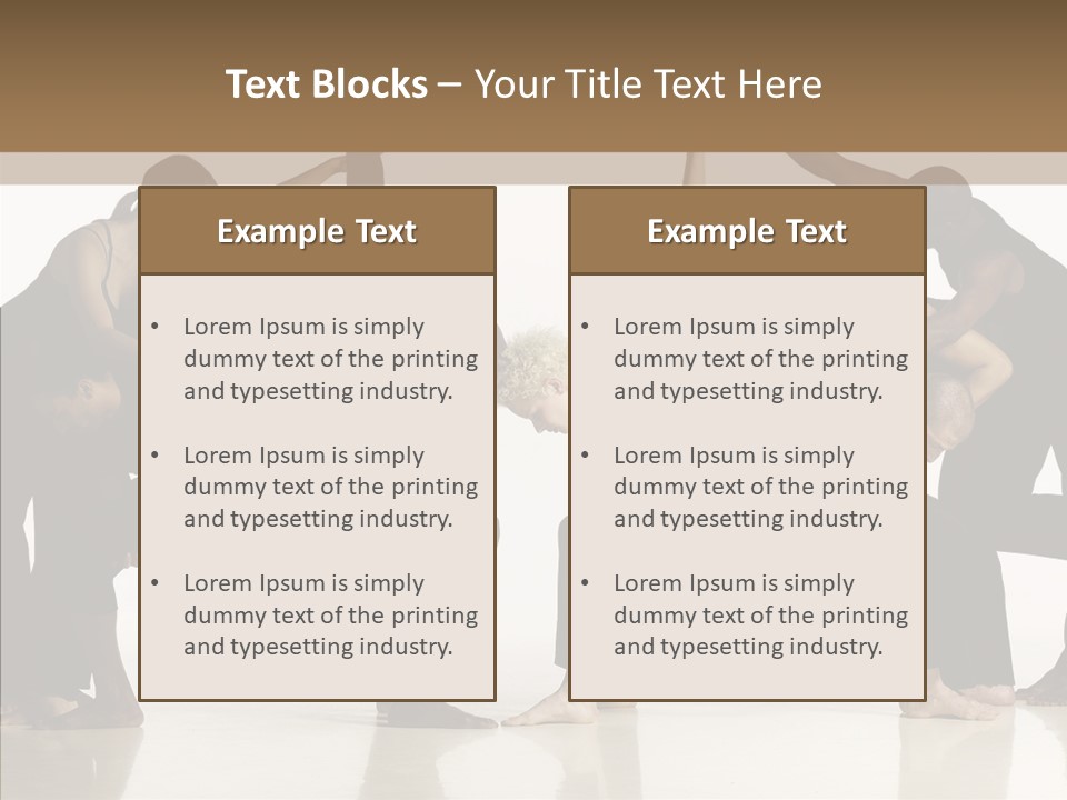 Boardroom Figure Office PowerPoint Template