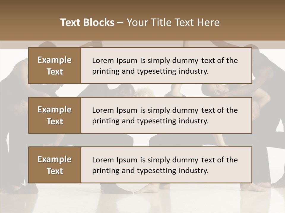Boardroom Figure Office PowerPoint Template