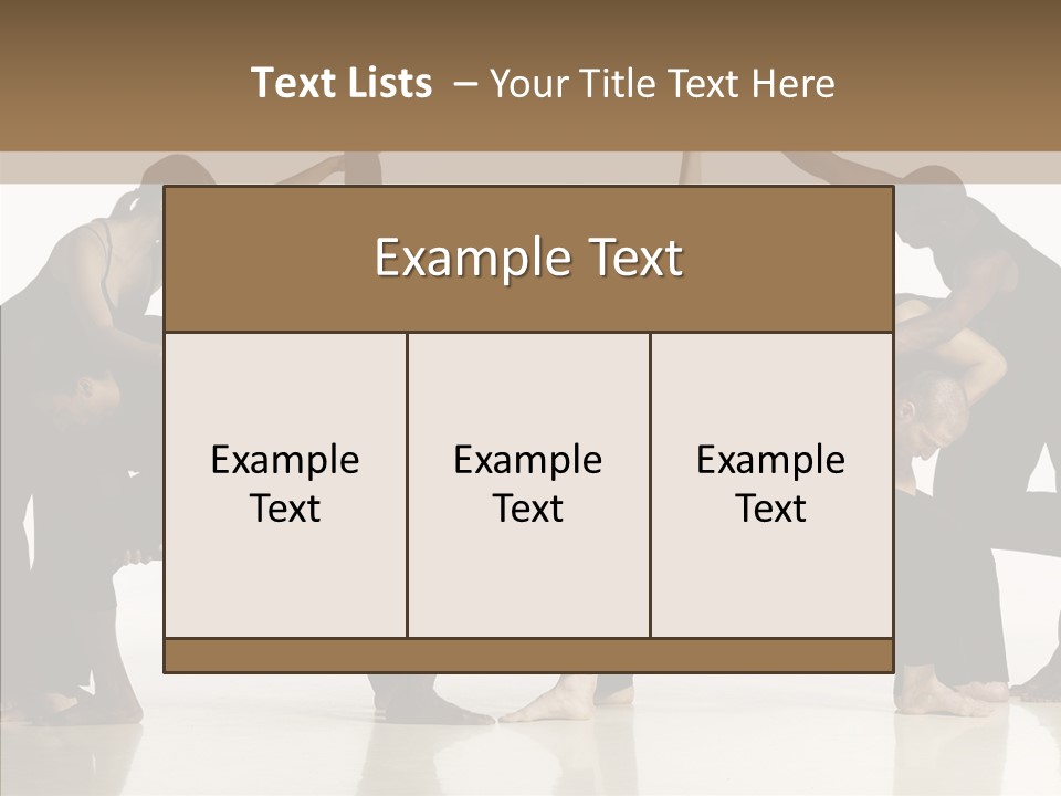 Boardroom Figure Office PowerPoint Template