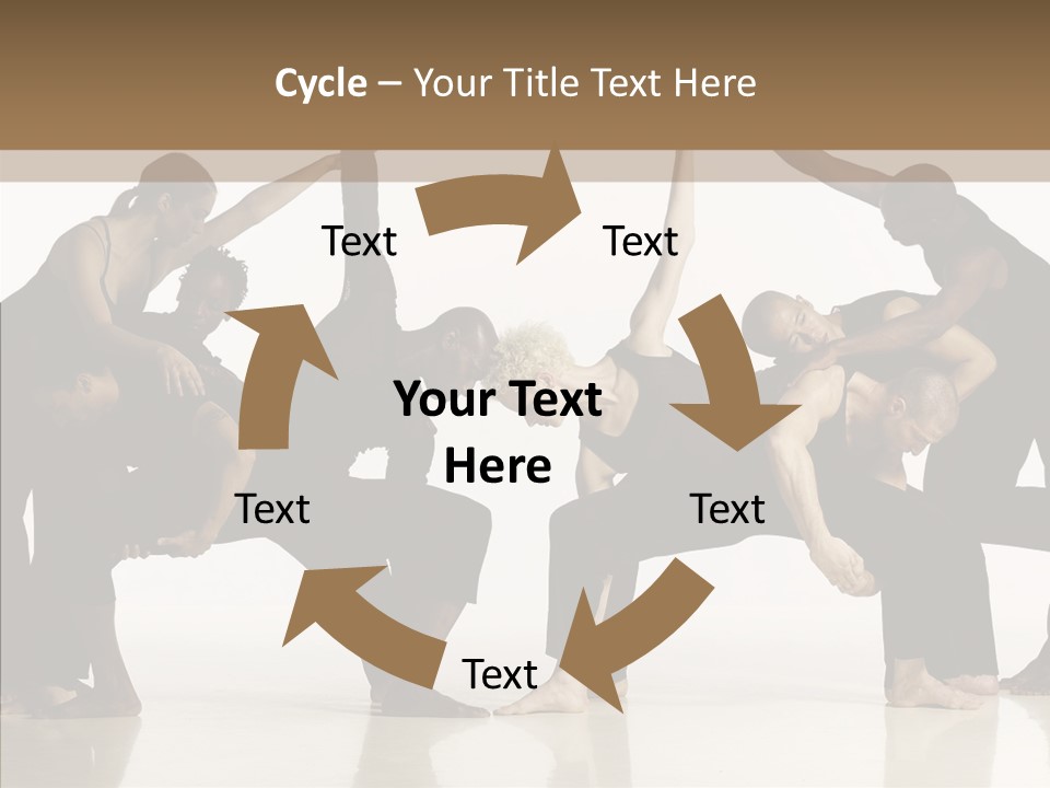 Boardroom Figure Office PowerPoint Template
