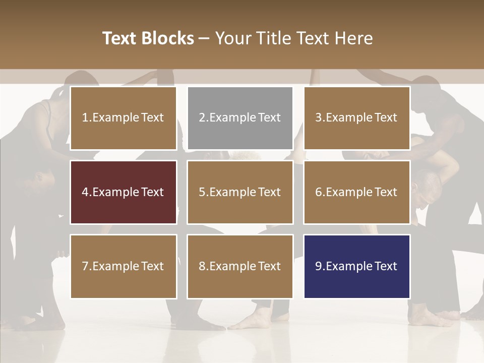 Boardroom Figure Office PowerPoint Template