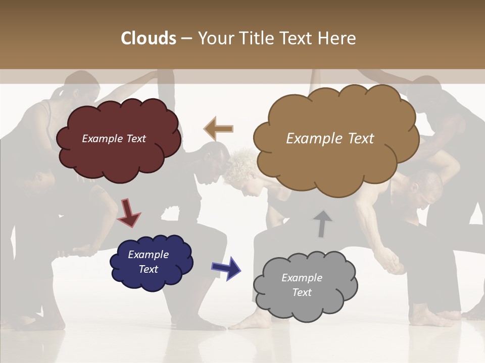 Boardroom Figure Office PowerPoint Template