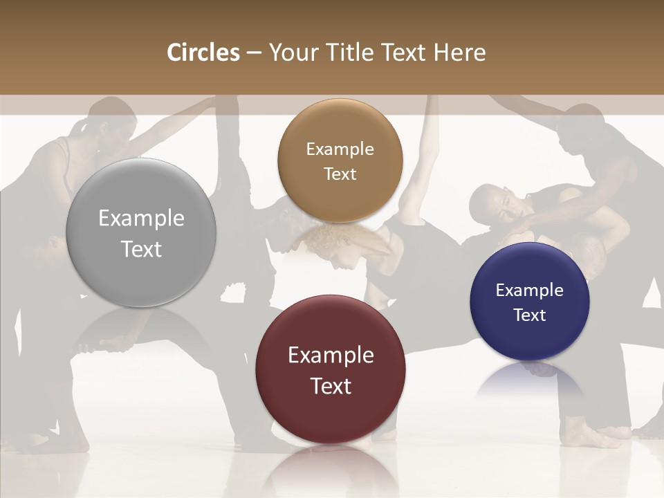 Boardroom Figure Office PowerPoint Template