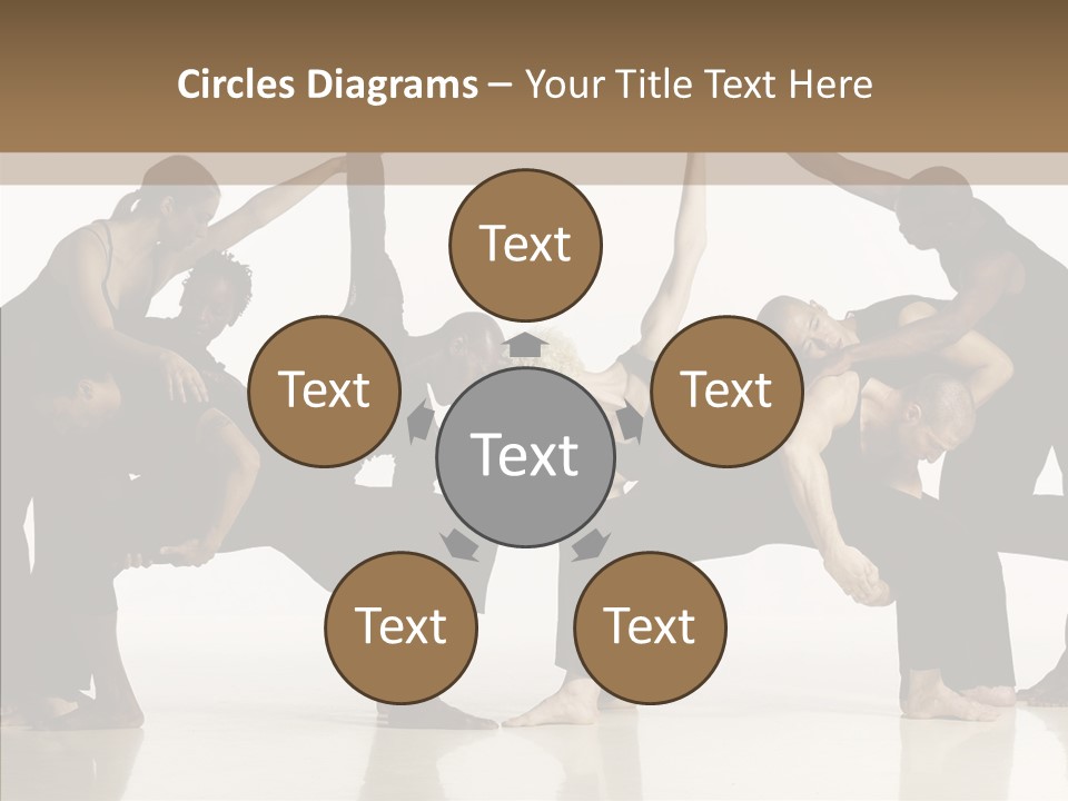 Boardroom Figure Office PowerPoint Template