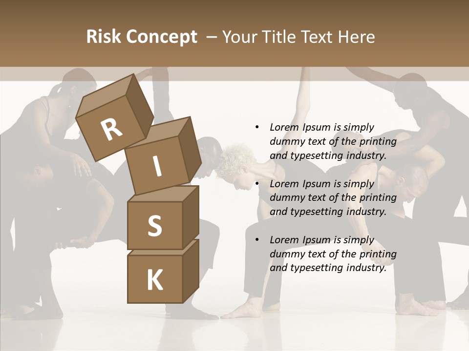 Boardroom Figure Office PowerPoint Template