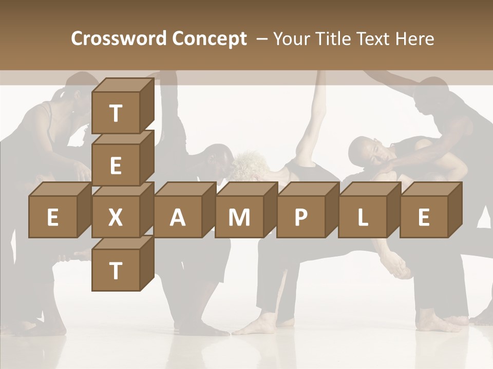 Boardroom Figure Office PowerPoint Template