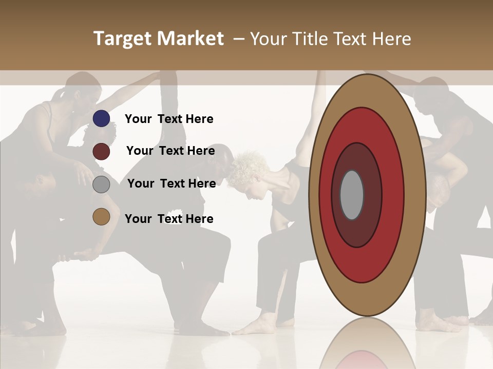 Boardroom Figure Office PowerPoint Template