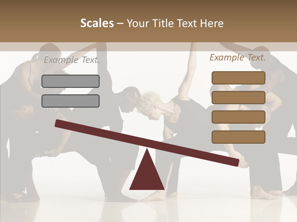 Boardroom Figure Office PowerPoint Template