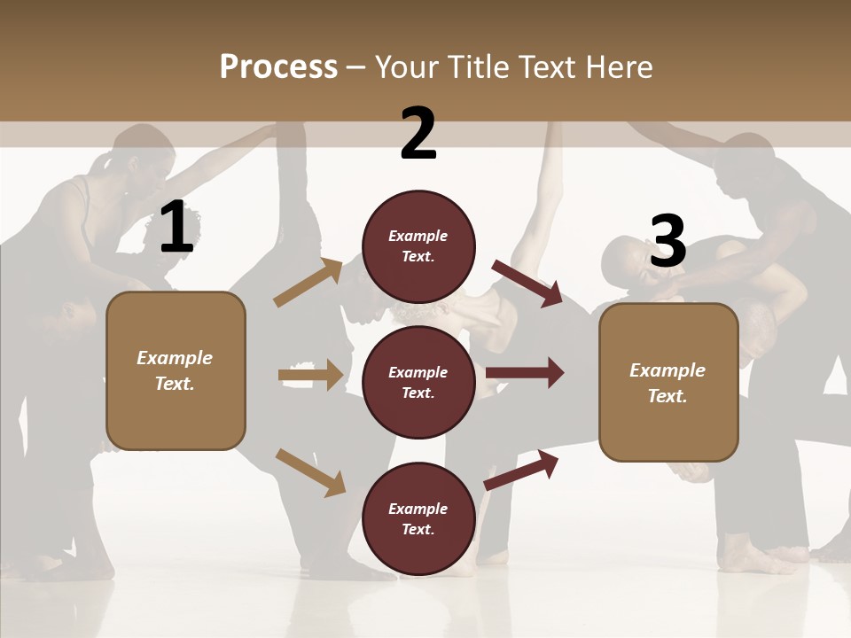 Boardroom Figure Office PowerPoint Template