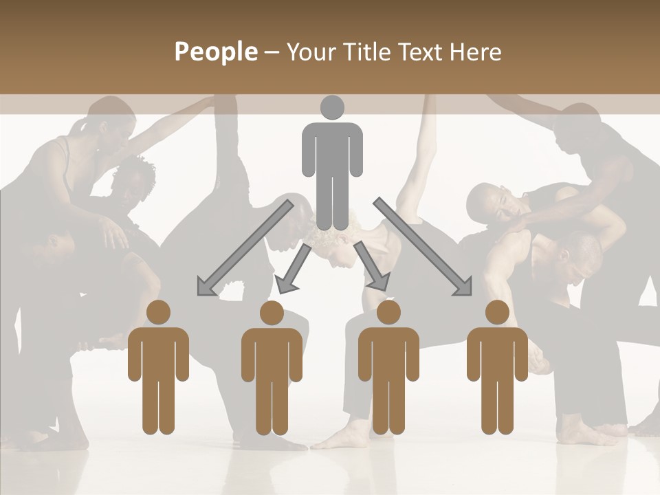 Boardroom Figure Office PowerPoint Template