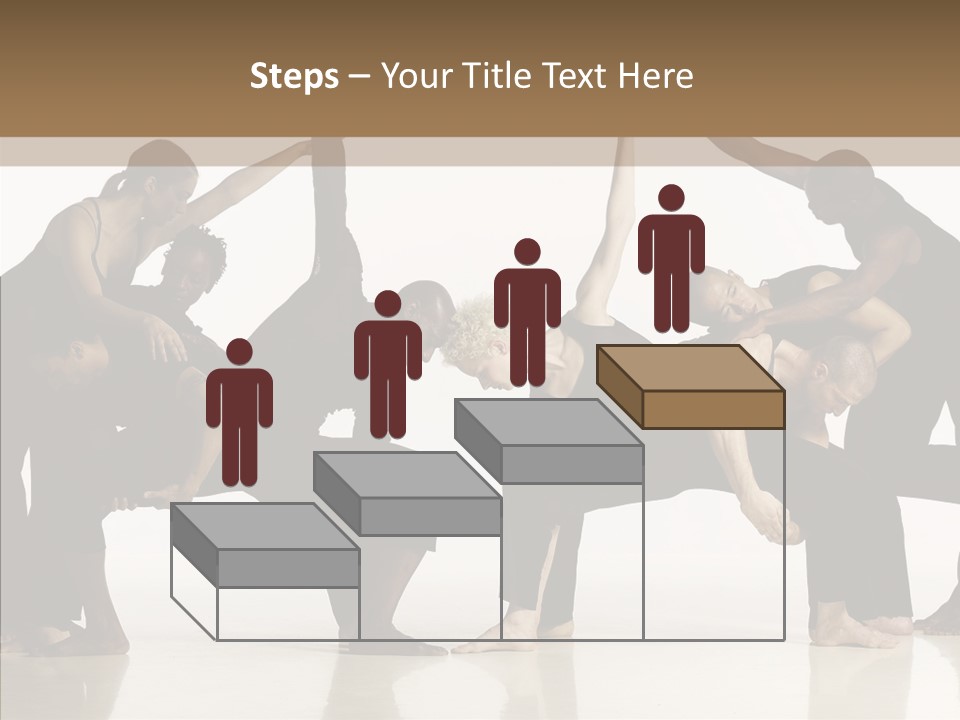 Boardroom Figure Office PowerPoint Template