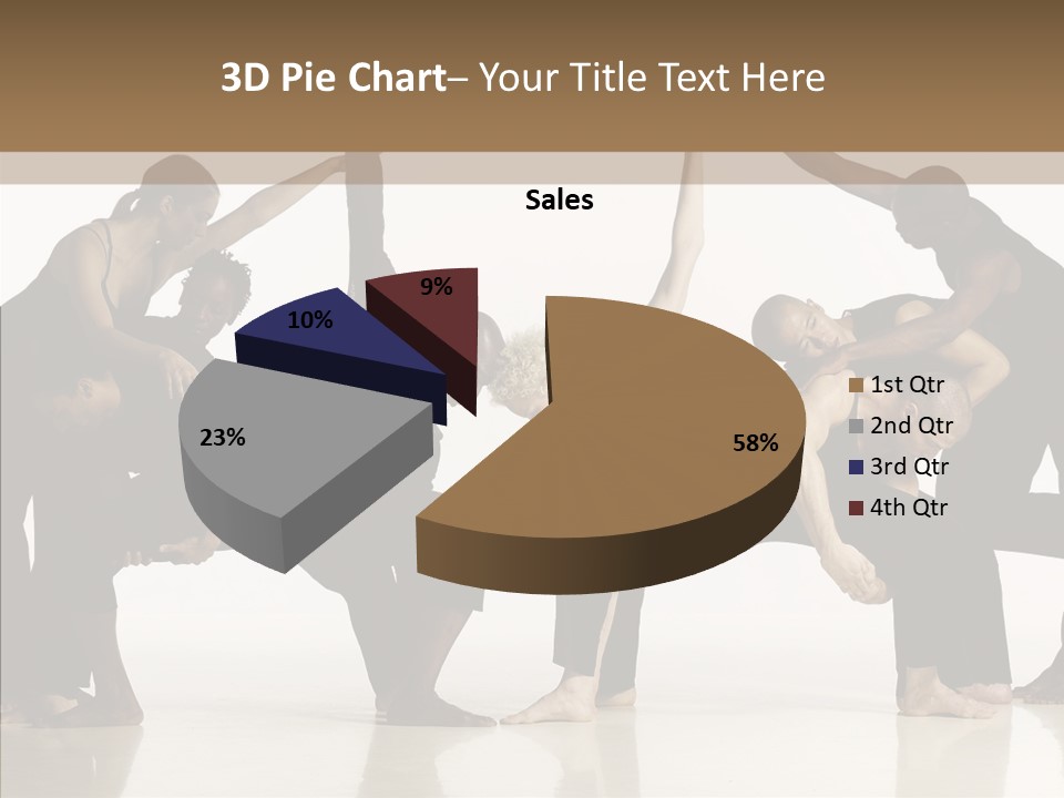 Boardroom Figure Office PowerPoint Template