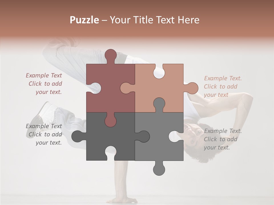 Breakdance Posing Action PowerPoint Template