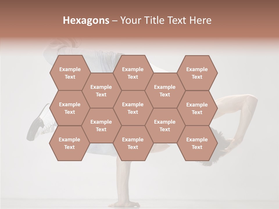 Breakdance Posing Action PowerPoint Template