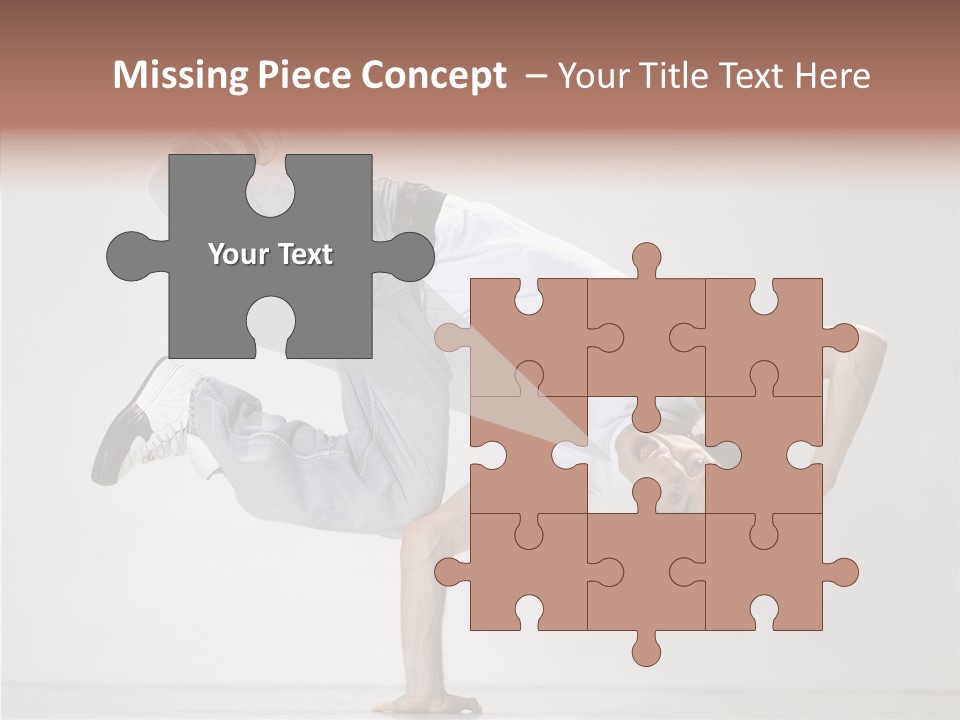 Breakdance Posing Action PowerPoint Template
