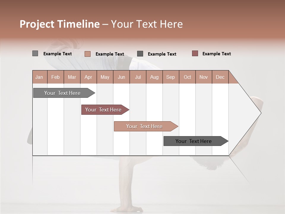 Breakdance Posing Action PowerPoint Template