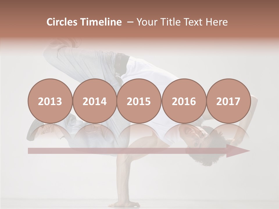 Breakdance Posing Action PowerPoint Template