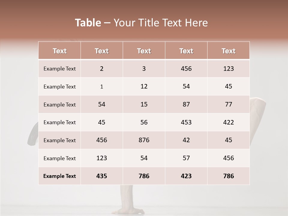 Breakdance Posing Action PowerPoint Template