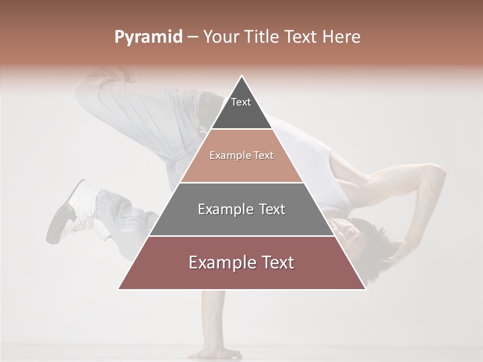 Breakdance Posing Action PowerPoint Template