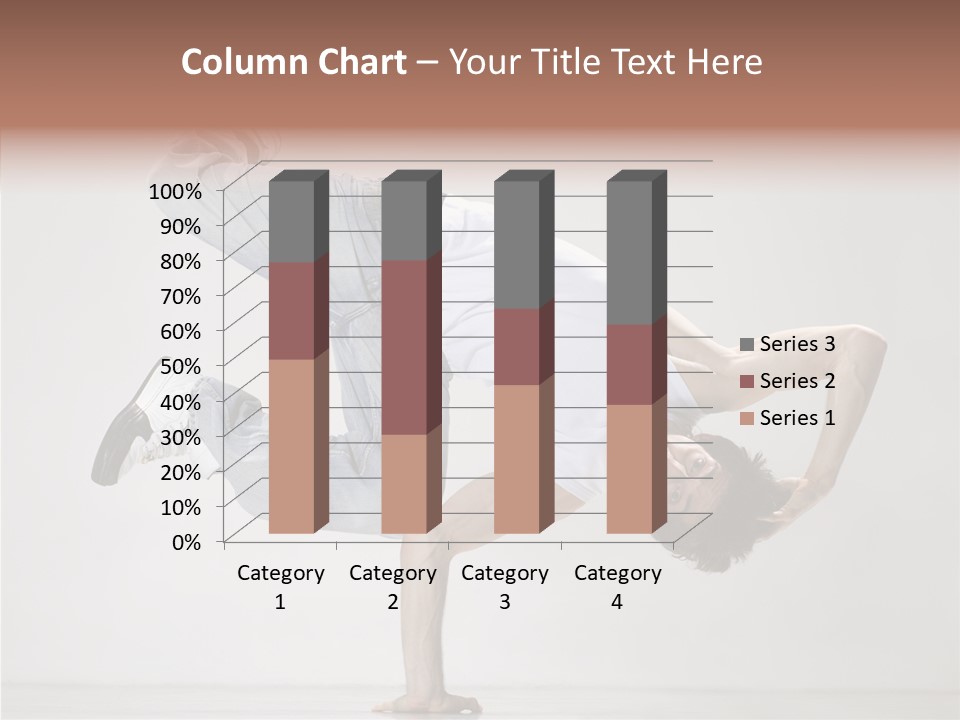 Breakdance Posing Action PowerPoint Template