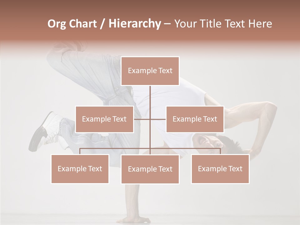 Breakdance Posing Action PowerPoint Template