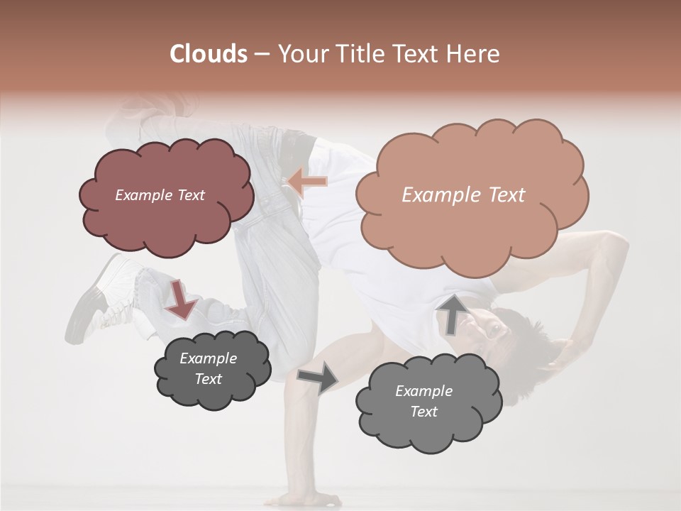 Breakdance Posing Action PowerPoint Template