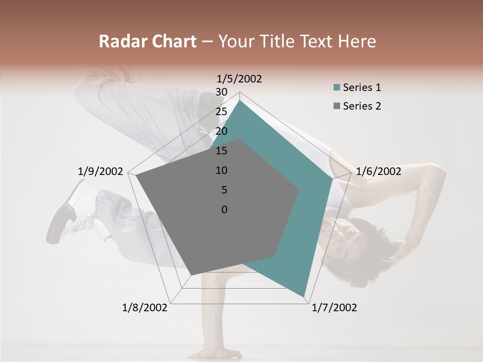 Breakdance Posing Action PowerPoint Template