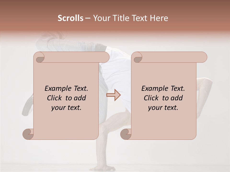 Breakdance Posing Action PowerPoint Template