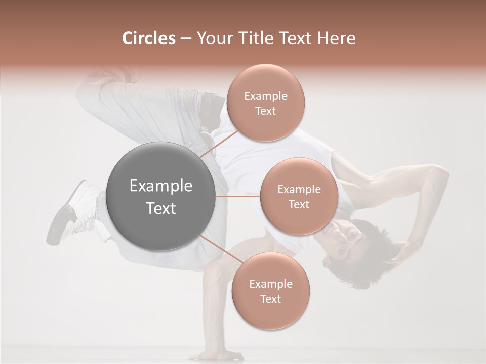Breakdance Posing Action PowerPoint Template