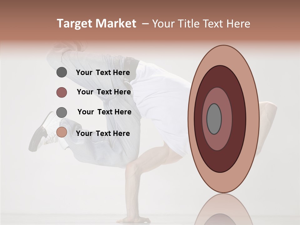 Breakdance Posing Action PowerPoint Template