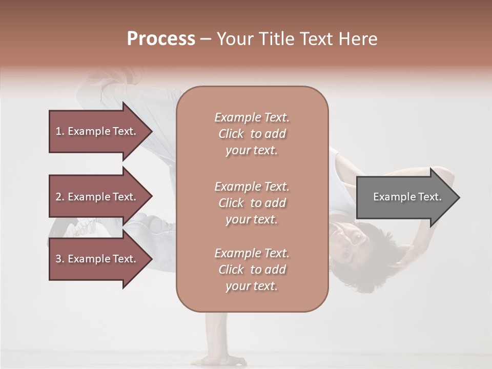 Breakdance Posing Action PowerPoint Template