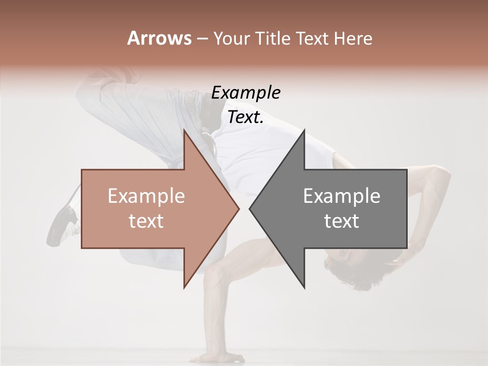 Breakdance Posing Action PowerPoint Template