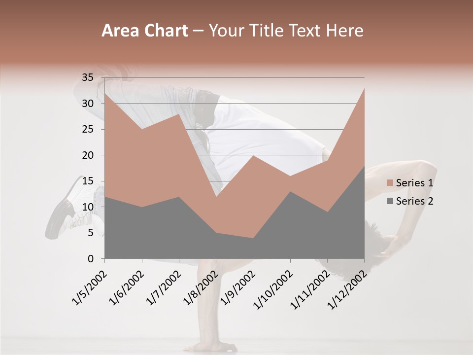 Breakdance Posing Action PowerPoint Template