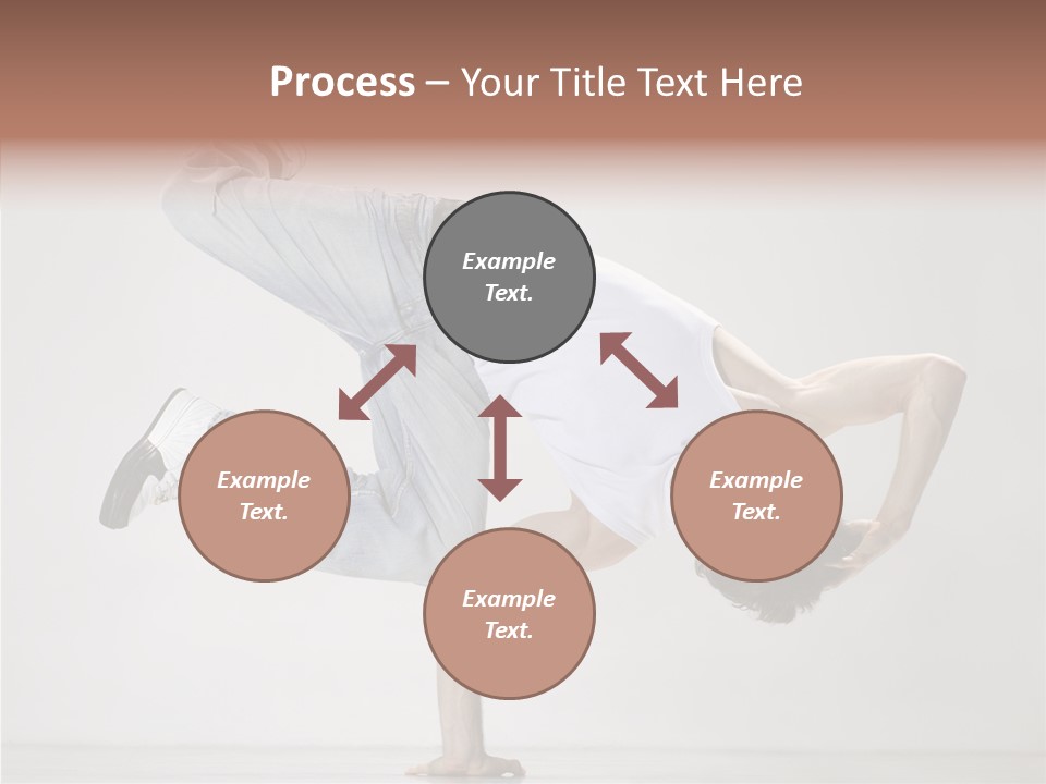 Breakdance Posing Action PowerPoint Template