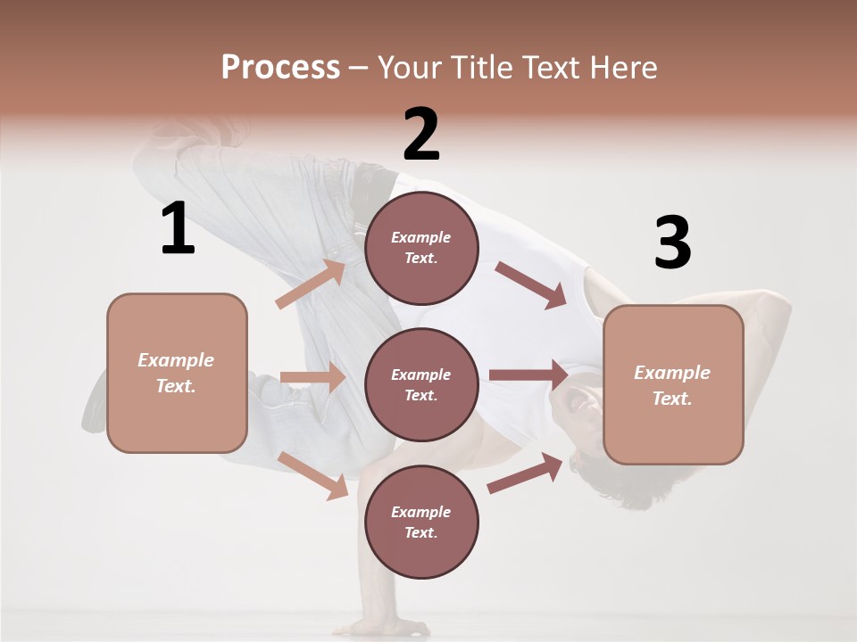 Breakdance Posing Action PowerPoint Template