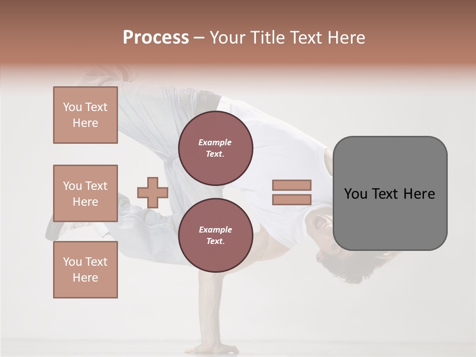 Breakdance Posing Action PowerPoint Template