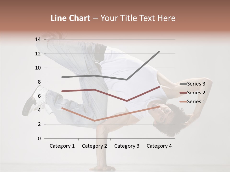 Breakdance Posing Action PowerPoint Template