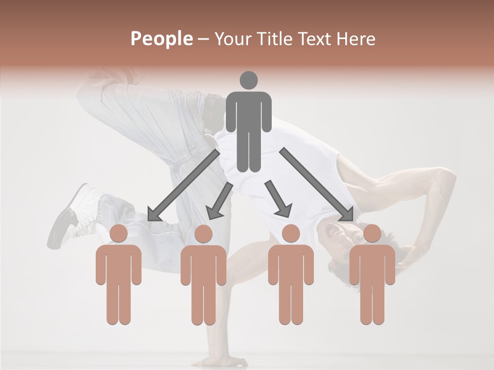 Breakdance Posing Action PowerPoint Template