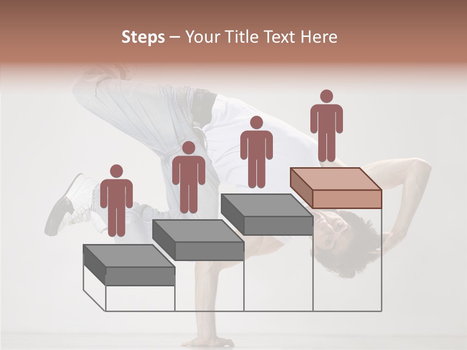 Breakdance Posing Action PowerPoint Template