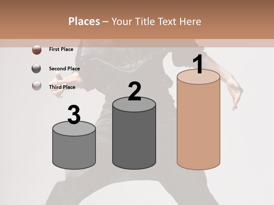 Young Exercise Fashion PowerPoint Template