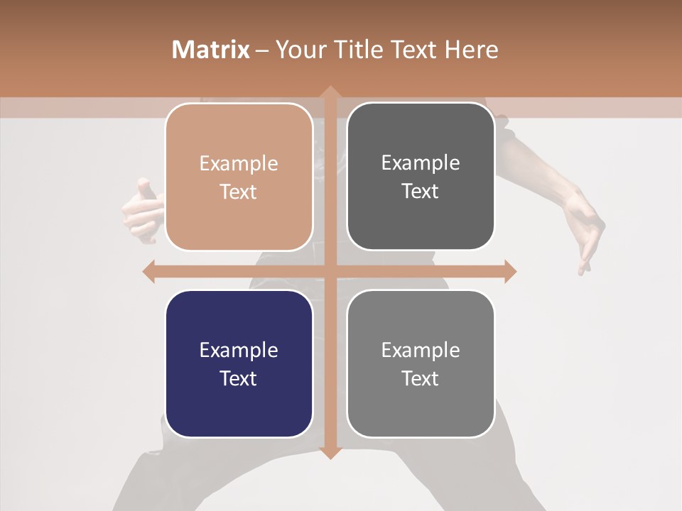 Young Exercise Fashion PowerPoint Template